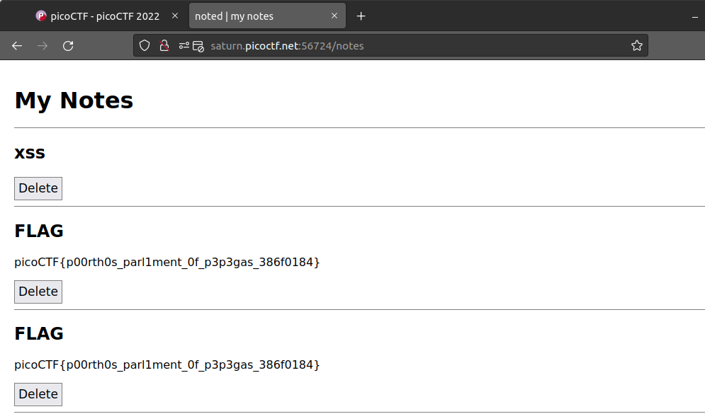 Challenge info window